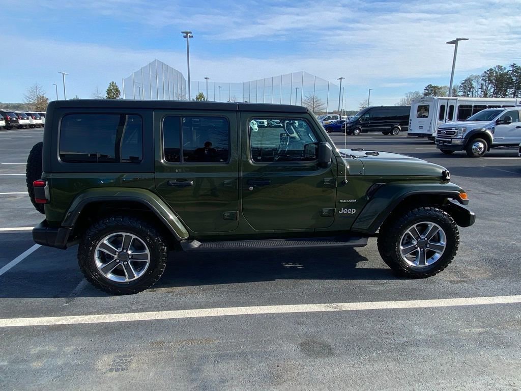 Used 2021 Jeep Wrangler Unlimited Sahara w/ Uconnect 4C Nav & Sound Group image 6