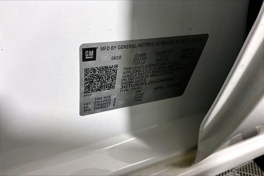 Used 2019 GMC Sierra 1500 SLT w/ SLT Premium Plus Package AWD/4WD image 26