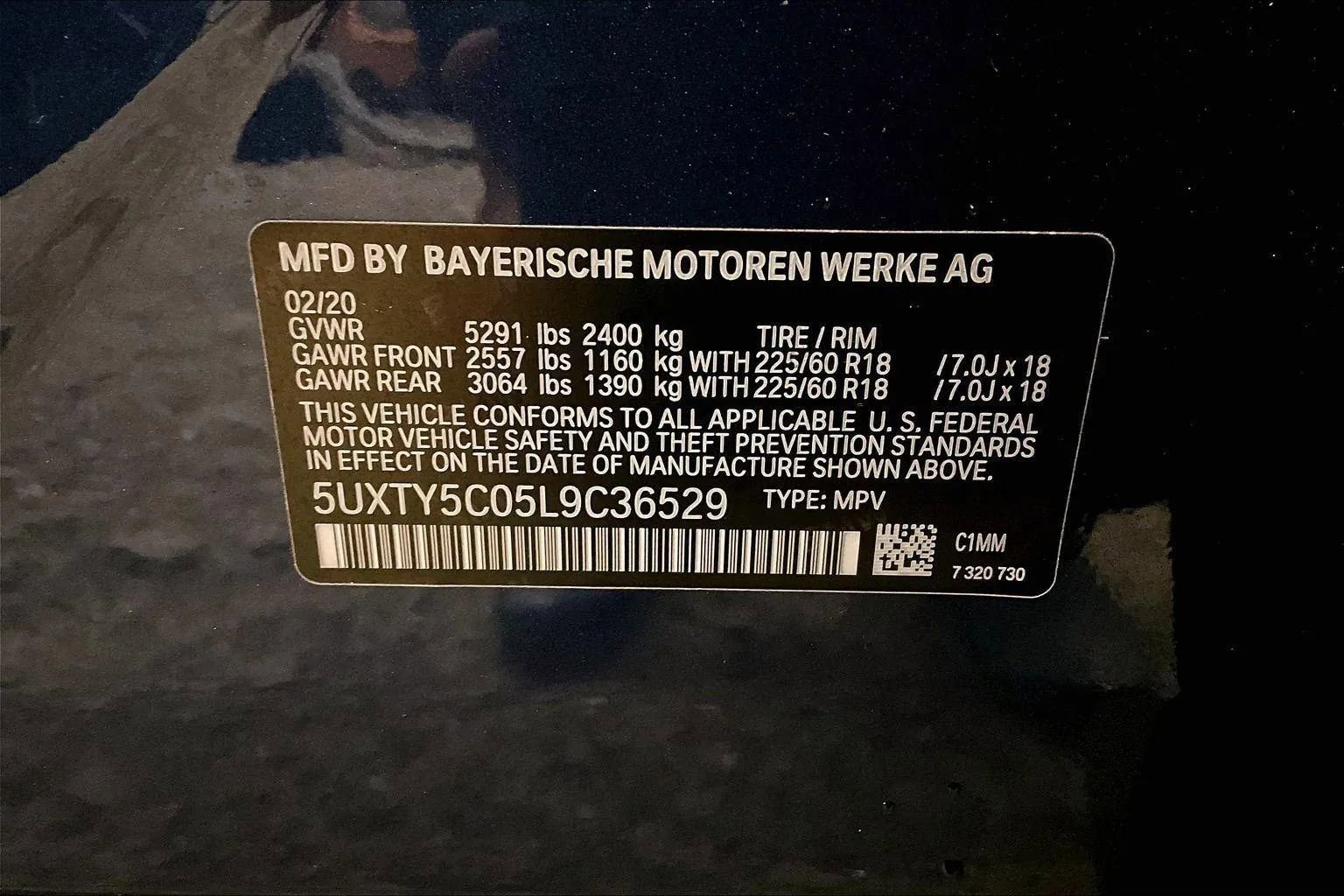 Used 2020 BMW X3 xDrive30i w/ Convenience Package image 33