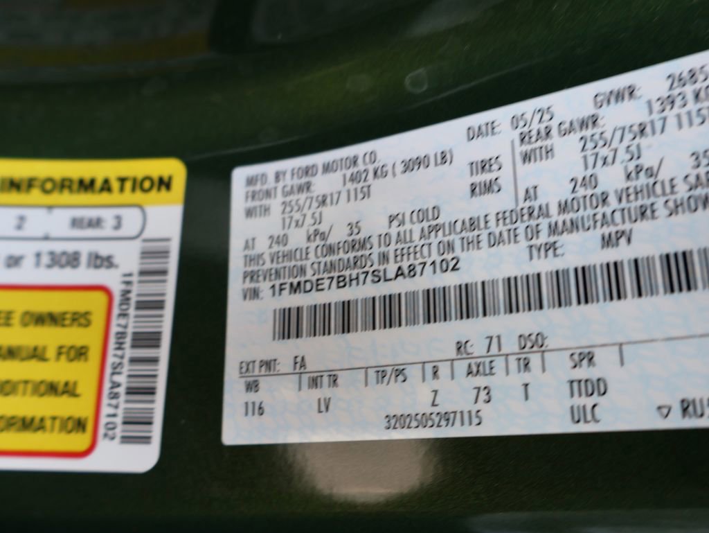 Certified 2025 Ford Bronco Big Bend image 42