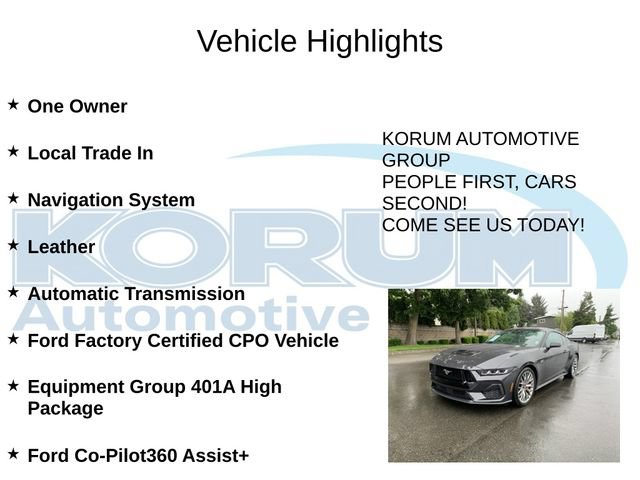 Certified 2024 Ford Mustang GT Premium RWD image 4