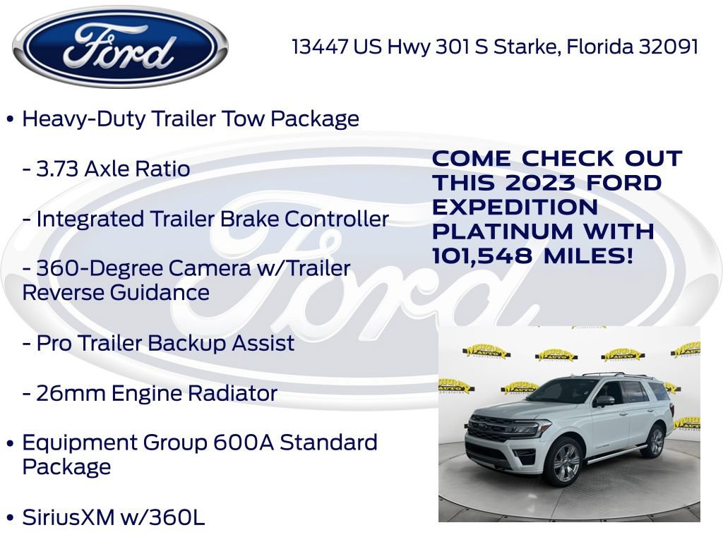 Certified 2023 Ford Expedition Platinum AWD/4WD image 22