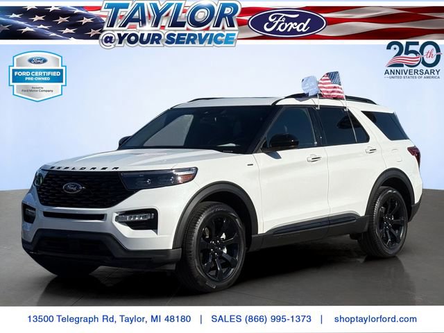 Certified 2024 Ford Explorer ST-Line w/ Class IV Trailer Tow Package AWD/4WD image 1