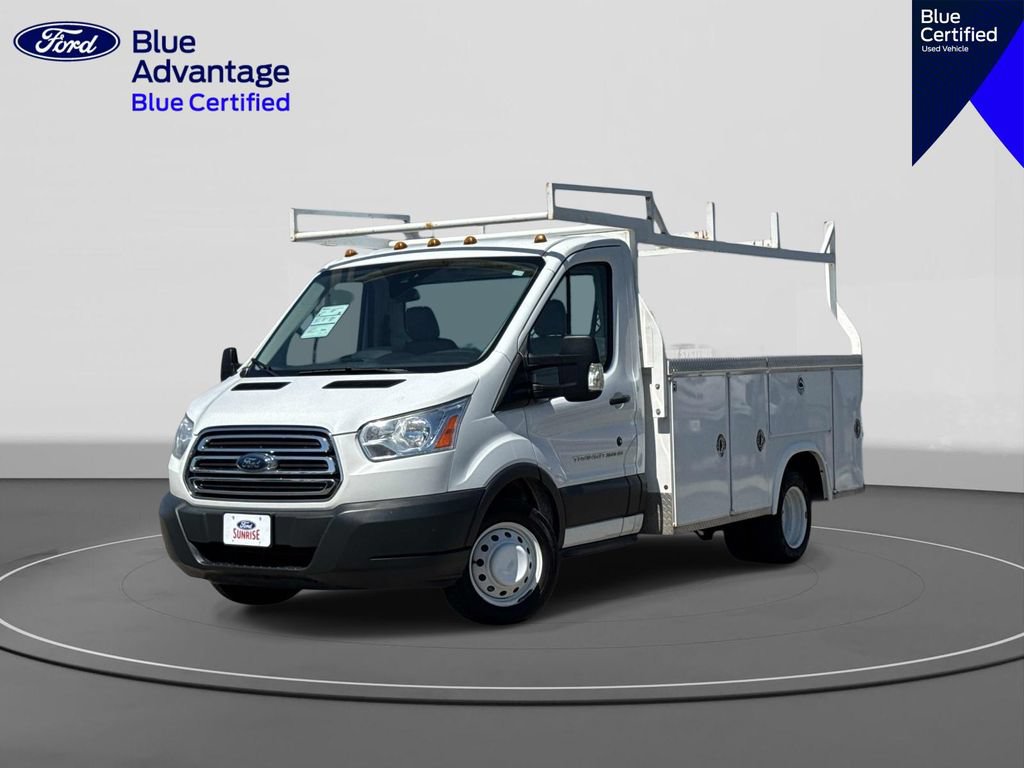 Certified 2017 Ford Transit 350 138 DRW w/ Premium Package RWD image 1