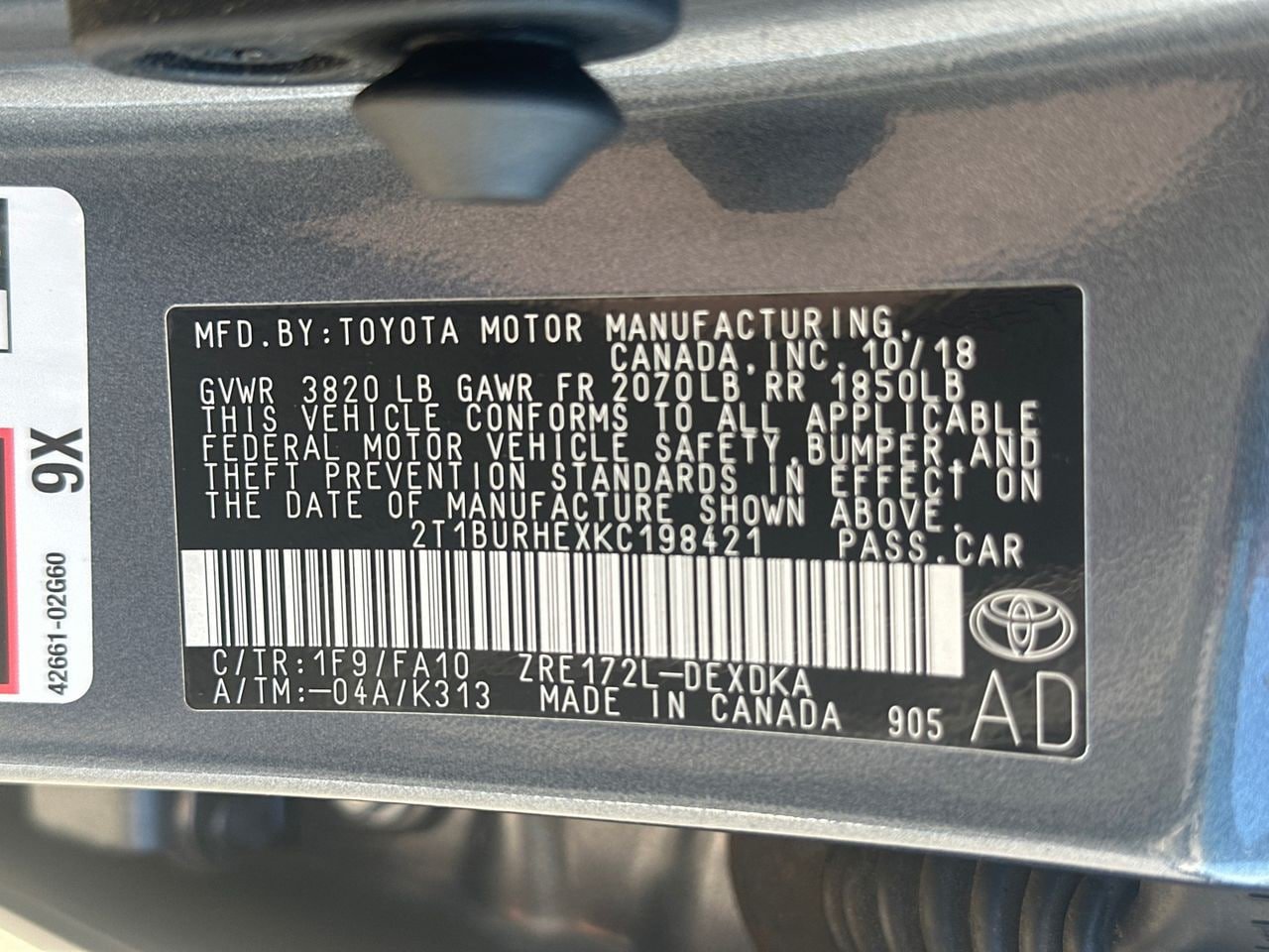 Used 2019 Toyota Corolla L FWD image 34
