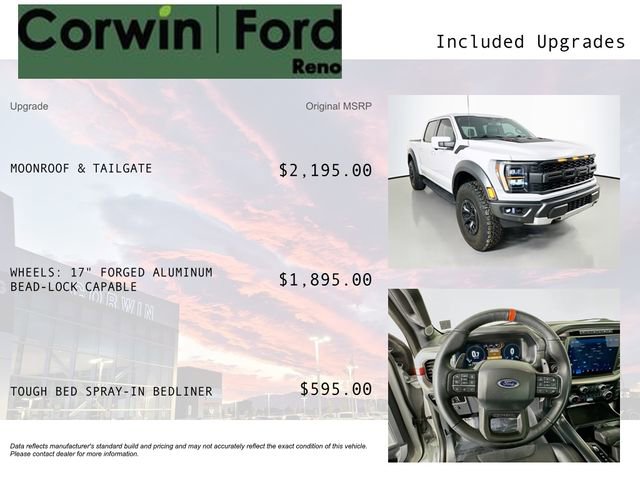 Certified 2023 Ford F150 Raptor image 3