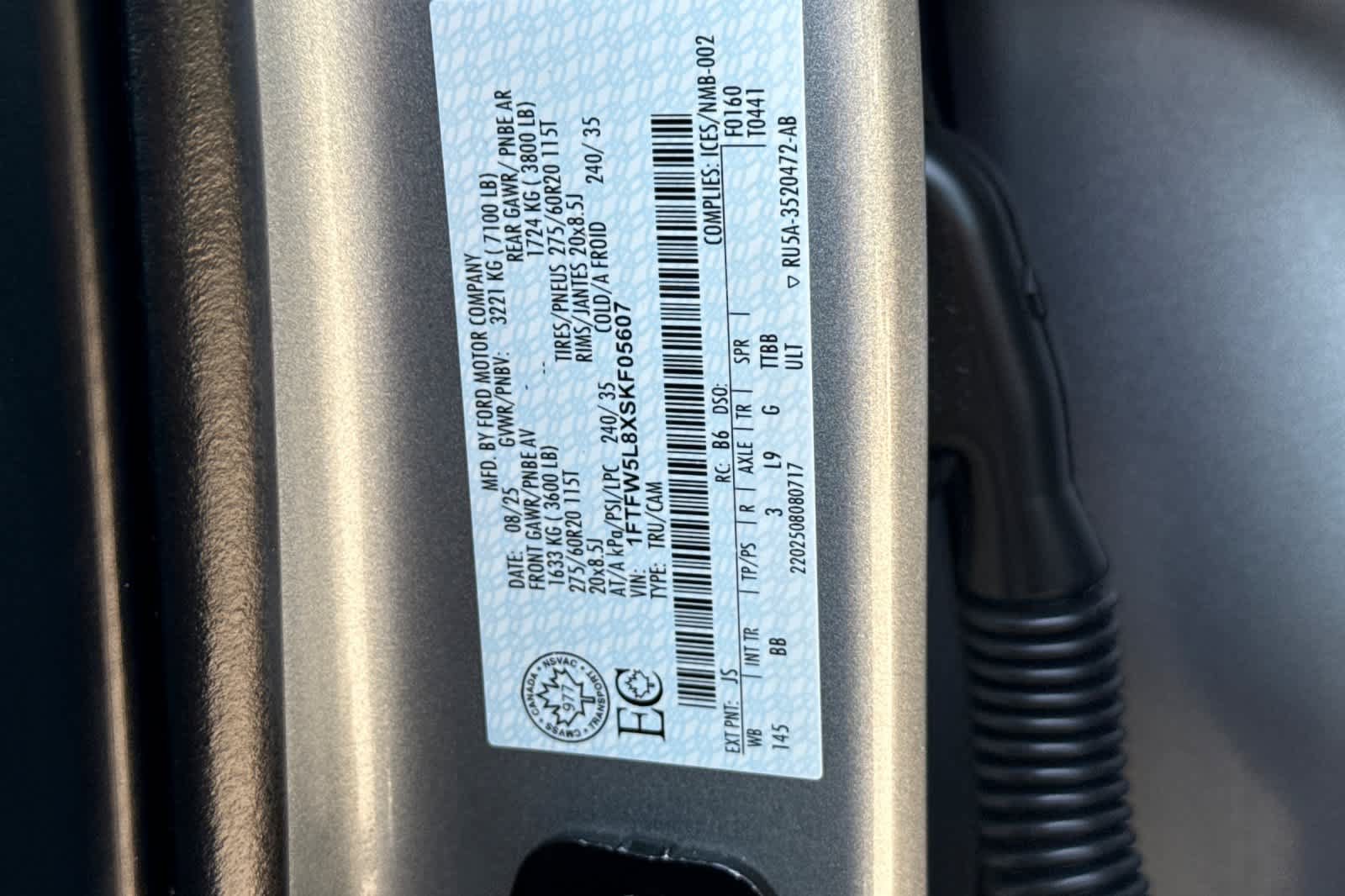 Certified 2025 Ford F150 Lariat AWD/4WD image 29