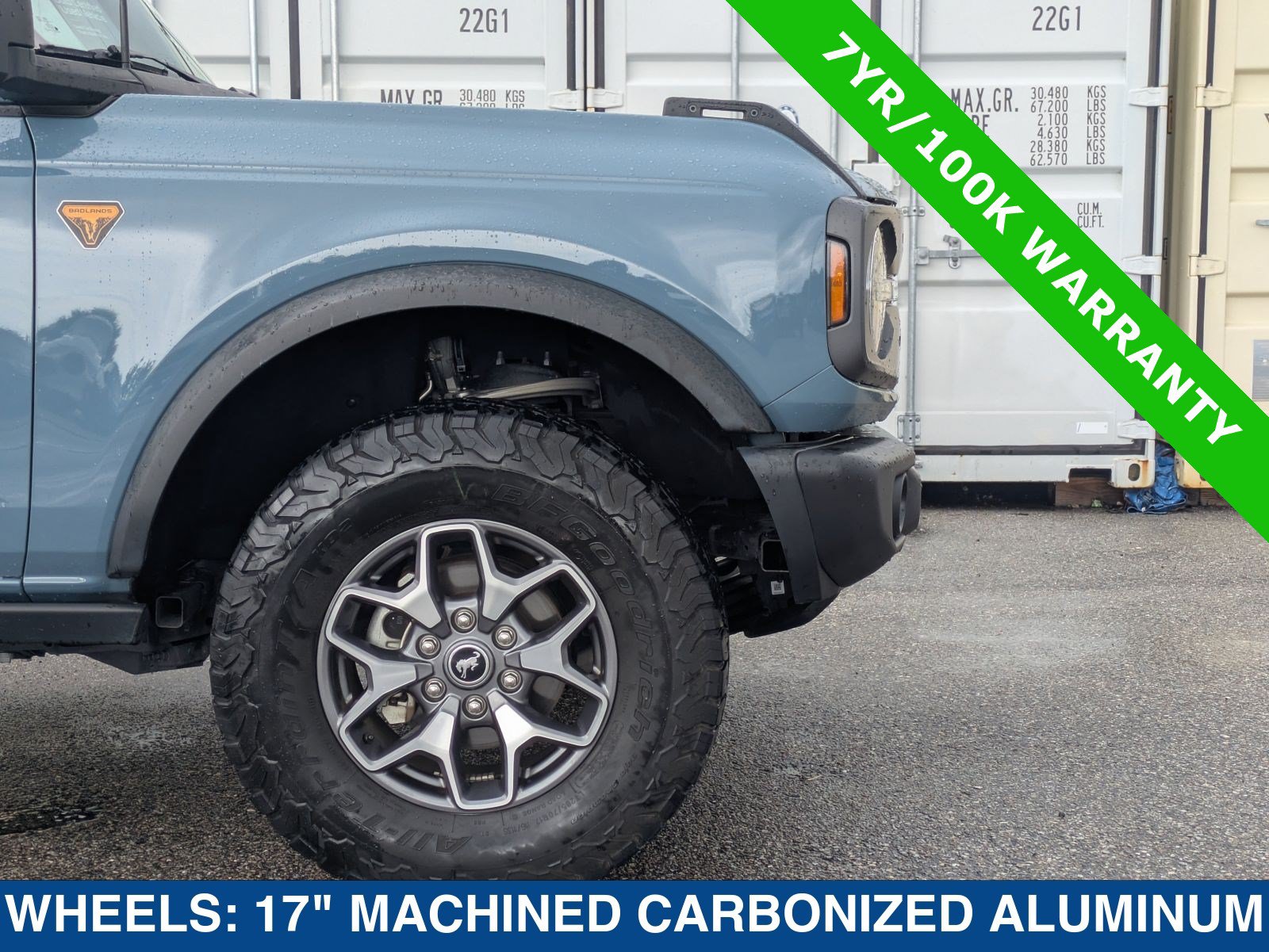 Certified 2022 Ford Bronco Badlands AWD/4WD image 12