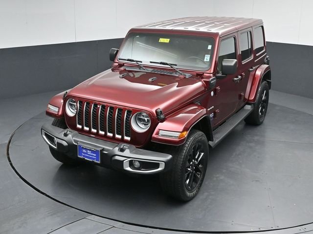 Used 2021 Jeep Wrangler Unlimited Sahara w/ Cold Weather Group AWD/4WD image 48