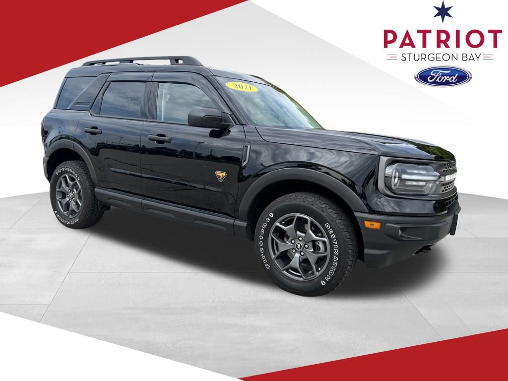 Certified 2021 Ford Bronco Sport Badlands