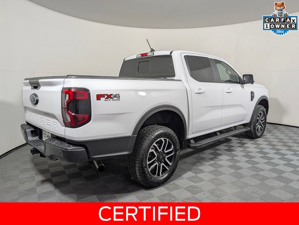 Certified 2025 Ford Ranger Lariat w/ FX4 Off-Road Package AWD/4WD image 2
