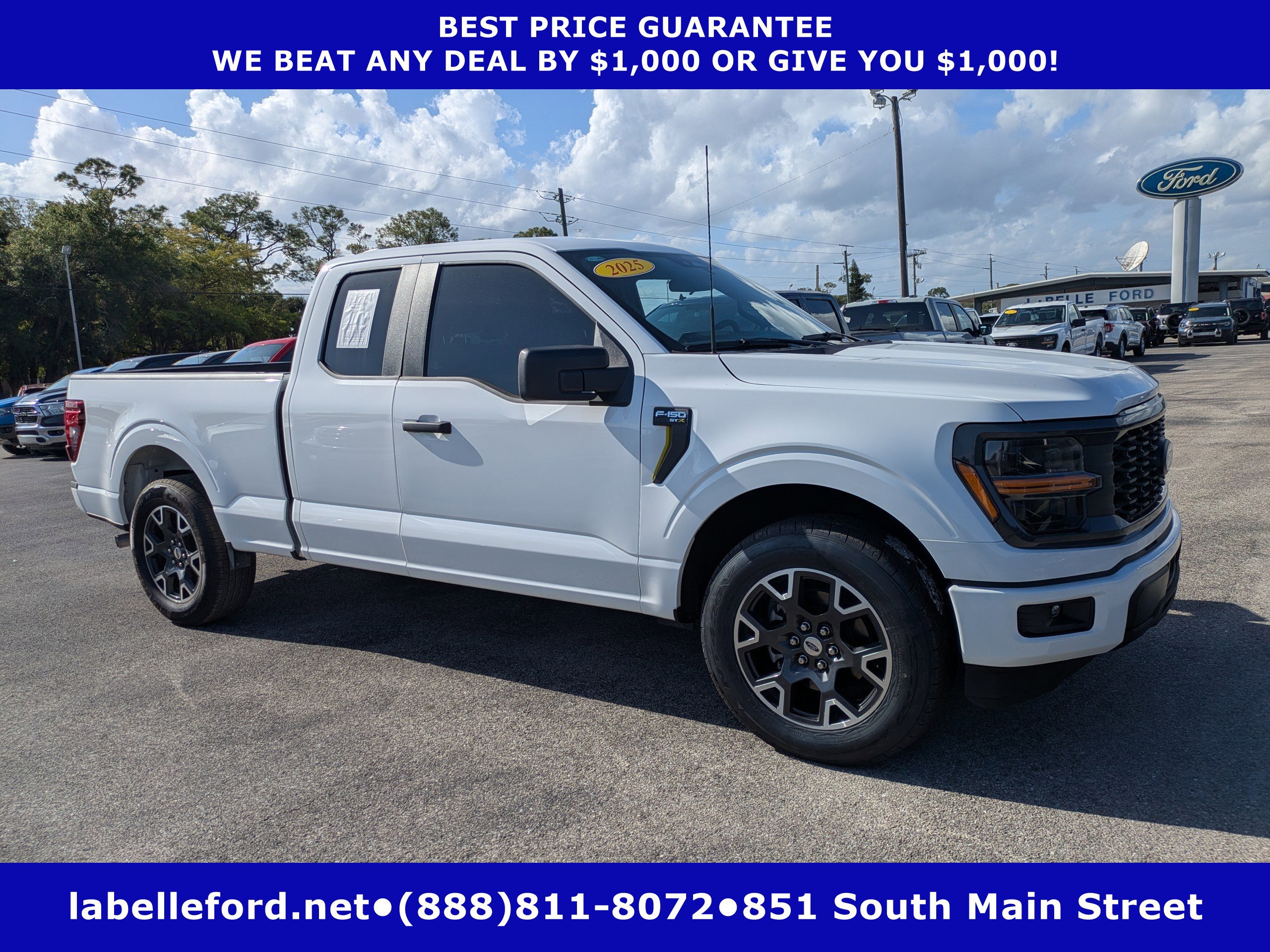 Certified 2025 Ford F150 STX w/ Equipment Group 200A