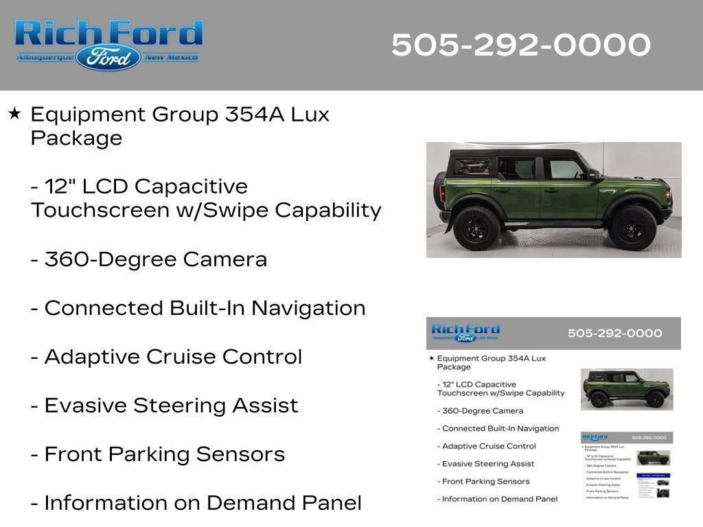 Certified 2023 Ford Bronco Wildtrak AWD/4WD image 29