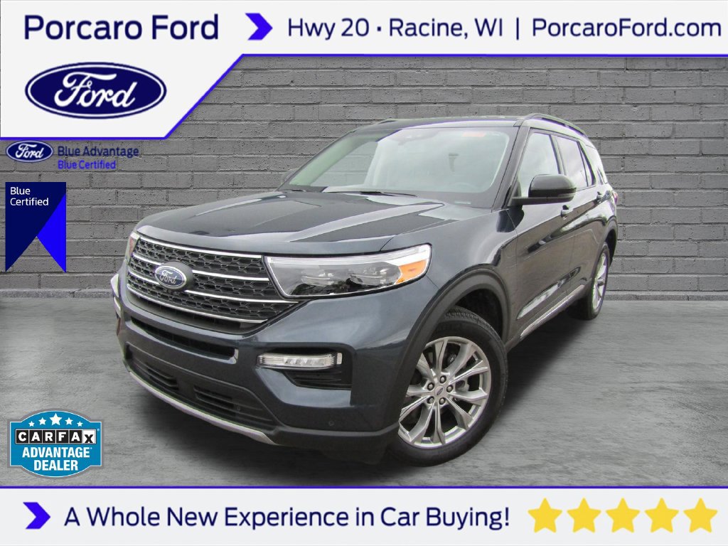 Certified 2024 Ford Explorer XLT w/ Equipment Group 202A AWD/4WD 360° Tour