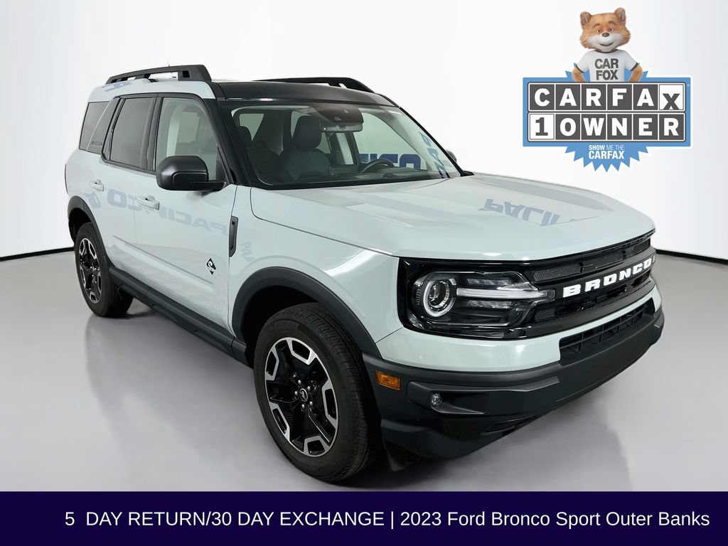 Certified 2023 Ford Bronco Sport Outer Banks w/ Tech Package AWD/4WD video 1