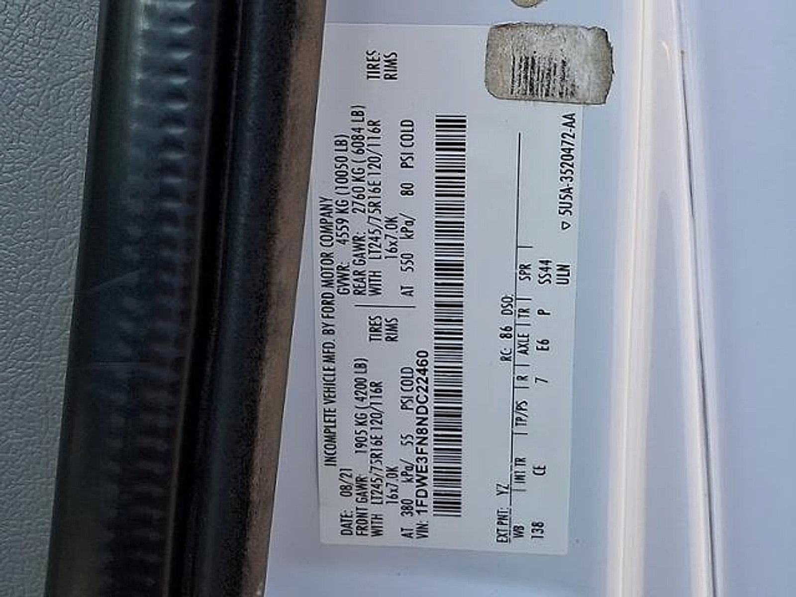 Certified 2022 Ford E-350 and Econoline 350 Super Duty w/ Power Windows & Locks Group RWD image 26