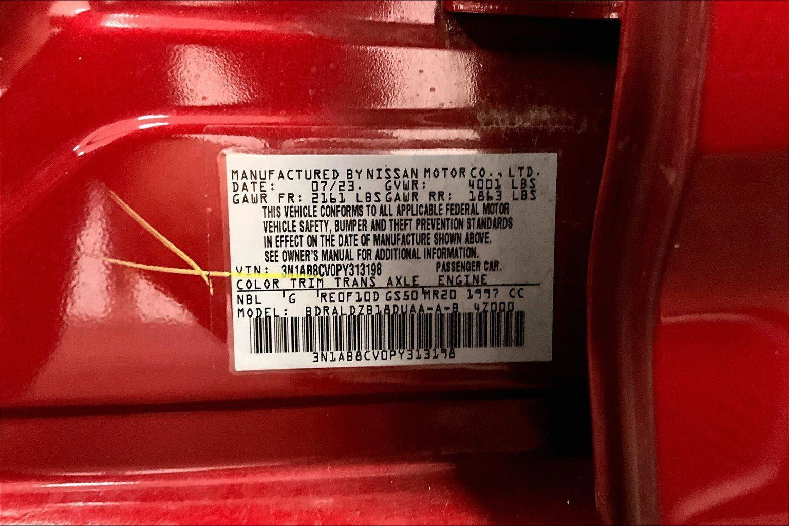 Used 2023 Nissan Sentra SV w/ All-Weather Package image 32