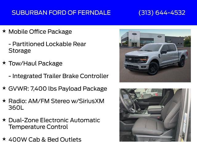Certified 2025 Ford F150 XLT w/ Equipment Group 302A MID AWD/4WD image 21
