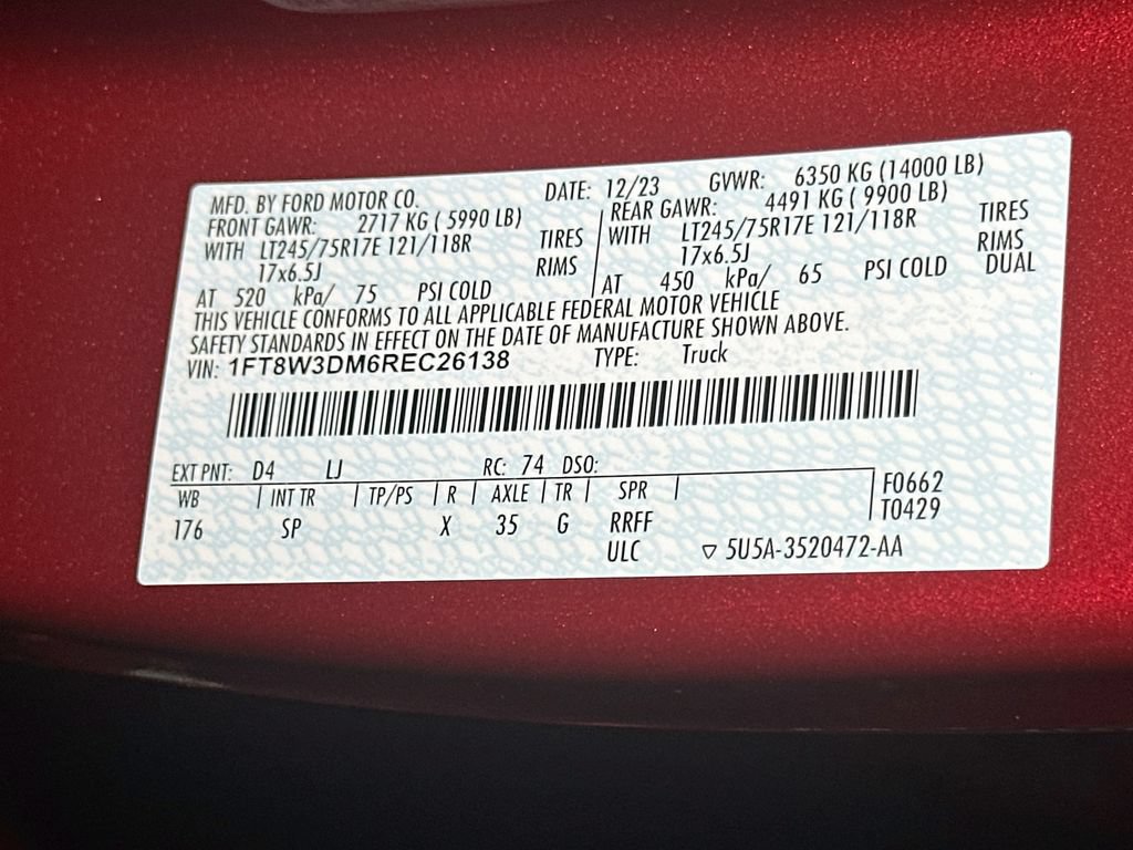Certified 2024 Ford F350 King Ranch AWD/4WD image 21
