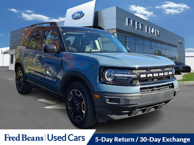 Certified 2022 Ford Bronco Sport Outer Banks