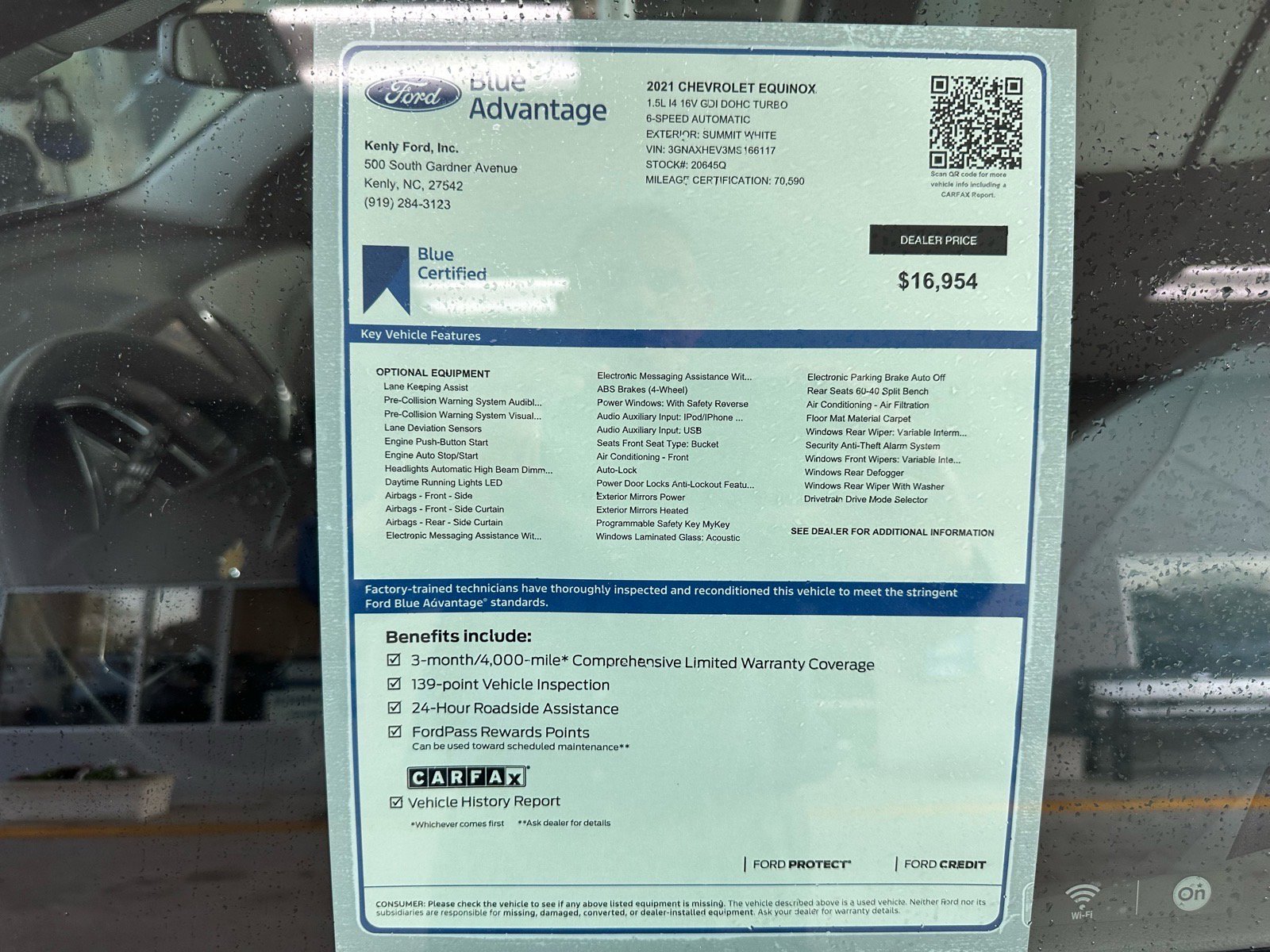 Used 2021 Chevrolet Equinox LS w/ LS Convenience Package FWD image 4