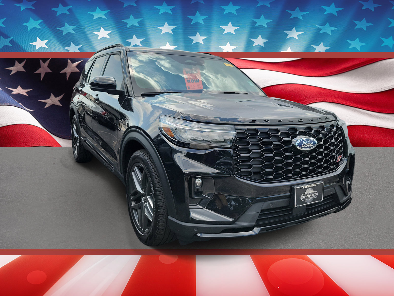 Certified 2026 Ford Explorer ST w/ Sun And Sound Package RWD image 1