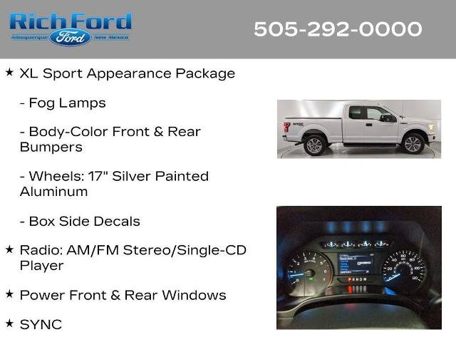 Certified 2018 Ford F150 XL w/ Equipment Group 101A Mid AWD/4WD image 29