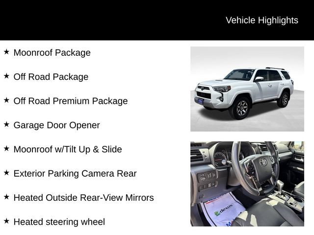 Used 2024 Toyota 4Runner TRD Off-Road Premium w/ Moonroof Package AWD/4WD image 7
