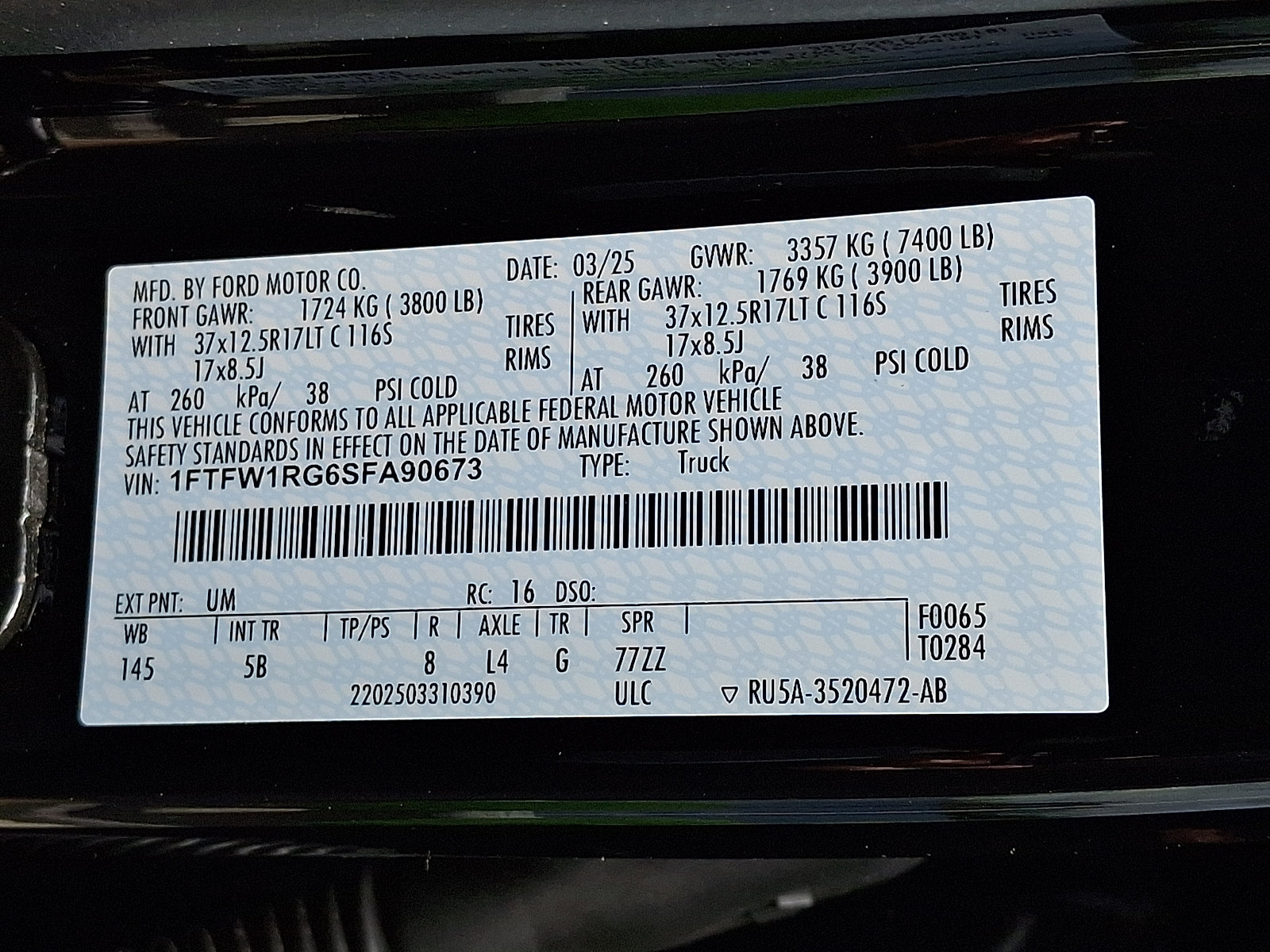 Certified 2025 Ford F150 Raptor AWD/4WD image 27
