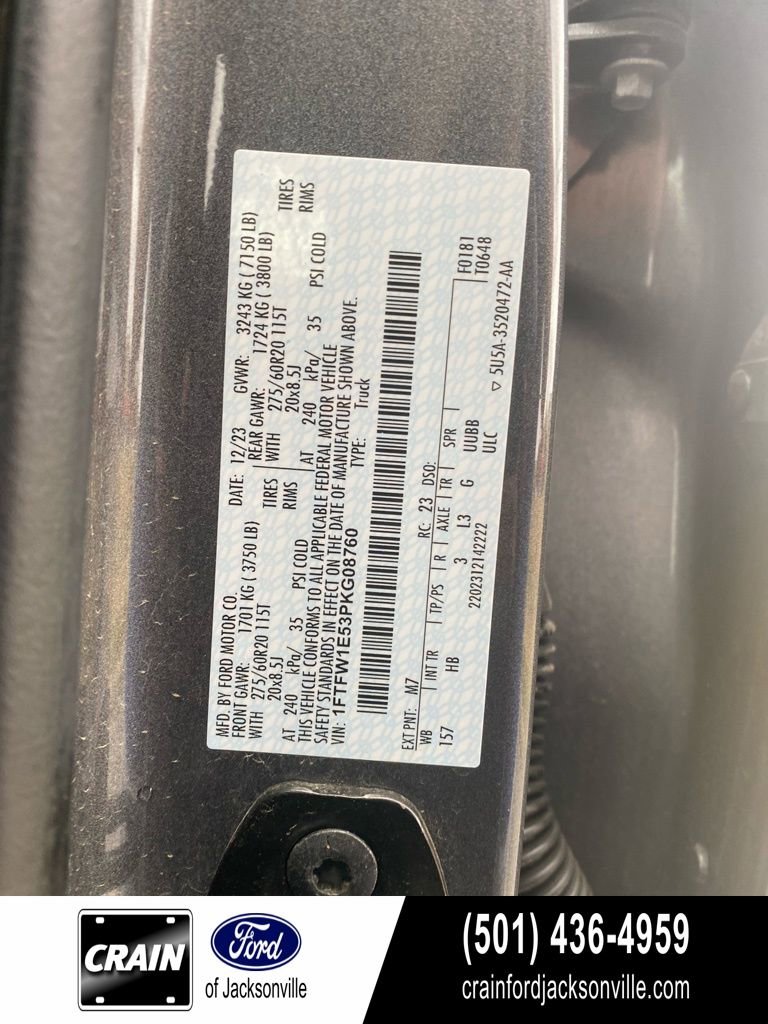 Certified 2023 Ford F150 Lariat AWD/4WD image 16