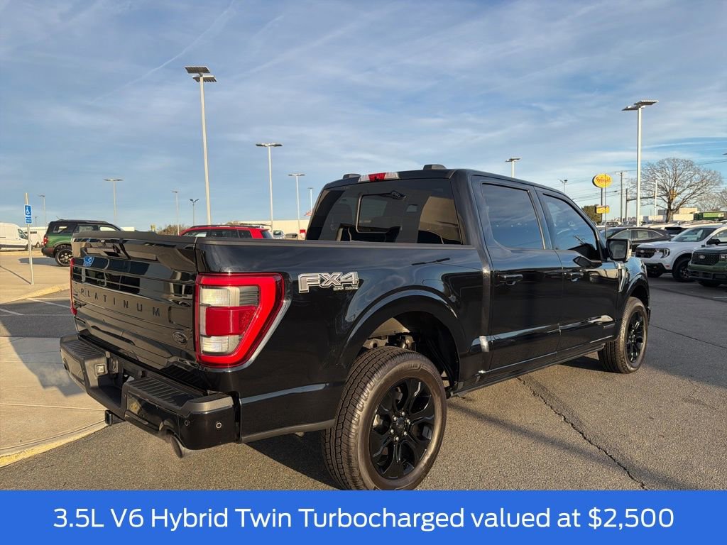 Certified 2023 Ford F150 Platinum w/ Equipment Group 701A High image 4