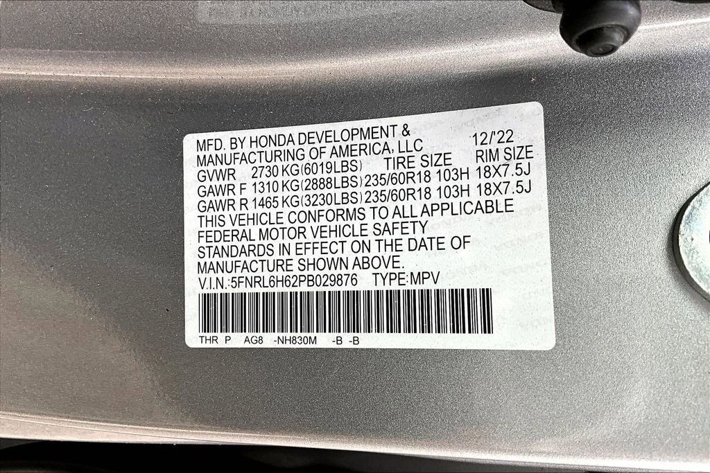 Used 2023 Honda Odyssey EX-L image 36