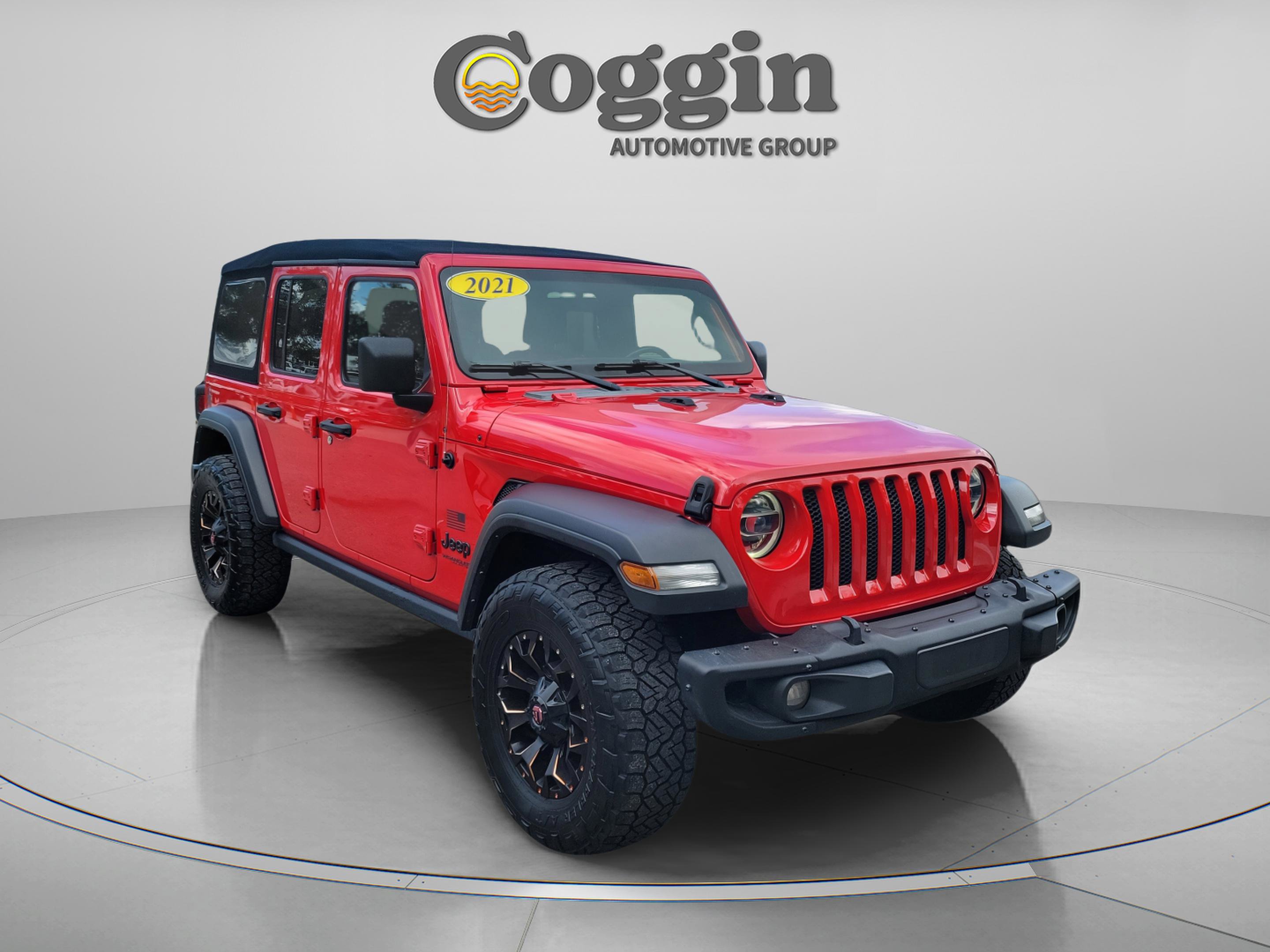 Used 2021 Jeep Wrangler Unlimited Sport image 4