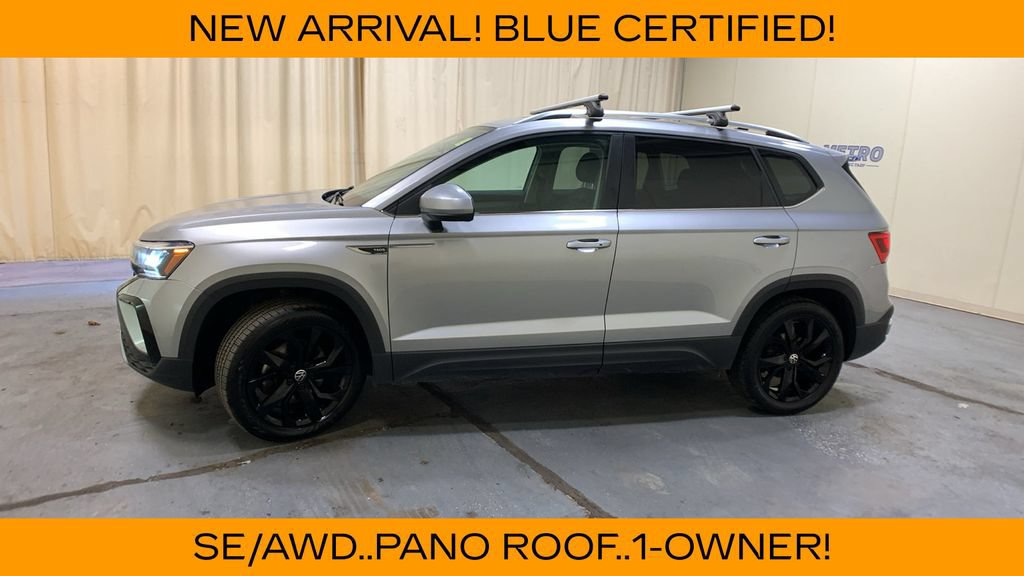 Used 2022 Volkswagen Taos SE w/ Panoramic Sunroof Package FWD image 6