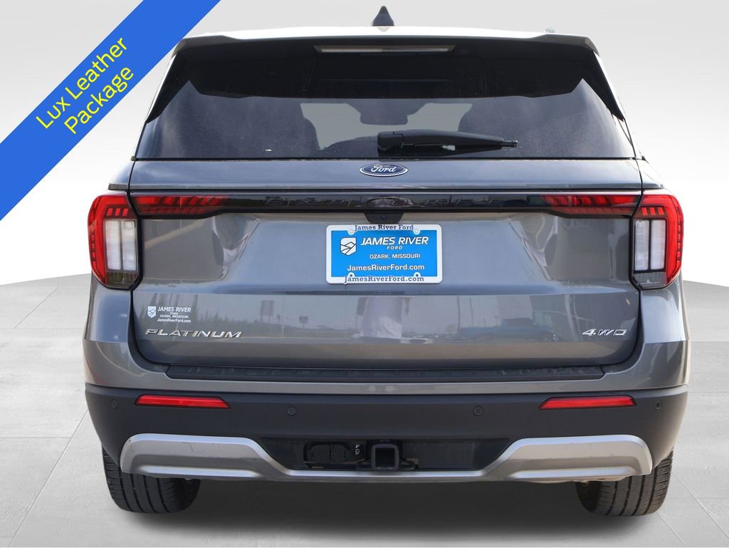 Certified 2025 Ford Explorer Platinum w/ LUX Leather Package AWD/4WD image 5