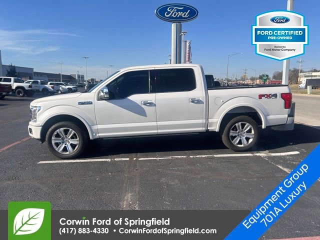 Certified 2018 Ford F150 Platinum w/ Equipment Group 701A Luxury image 4