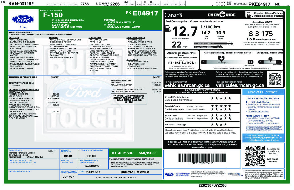Certified 2023 Ford F150 XLT w/ XTR Package AWD/4WD image 37