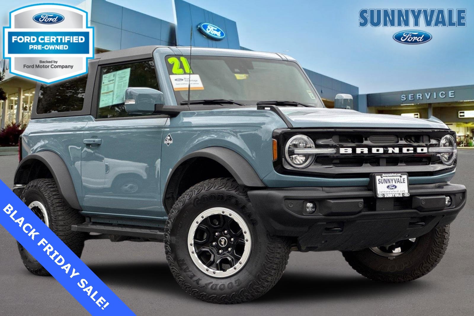 Certified 2021 Ford Bronco Outer Banks w/ Sasquatch Package