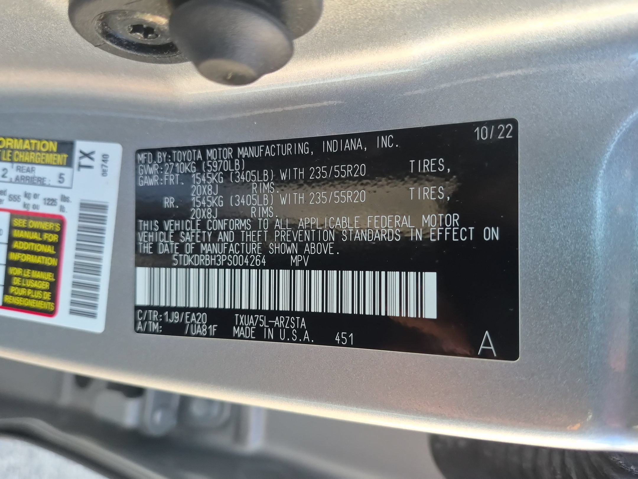 Used 2023 Toyota Highlander XSE AWD/4WD image 40