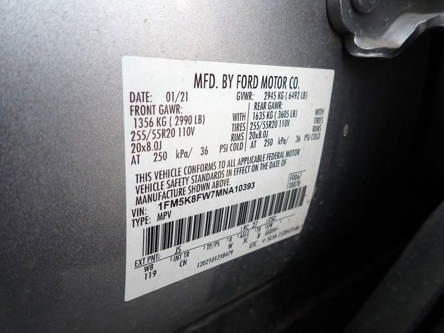Certified 2021 Ford Explorer Limited w/ Hybrid Equipment Group 310A AWD/4WD image 14