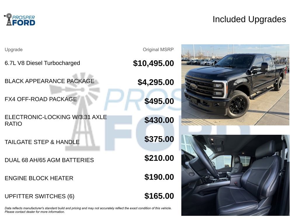 Certified 2024 Ford F250 Lariat w/ Black Appearance Package image 3