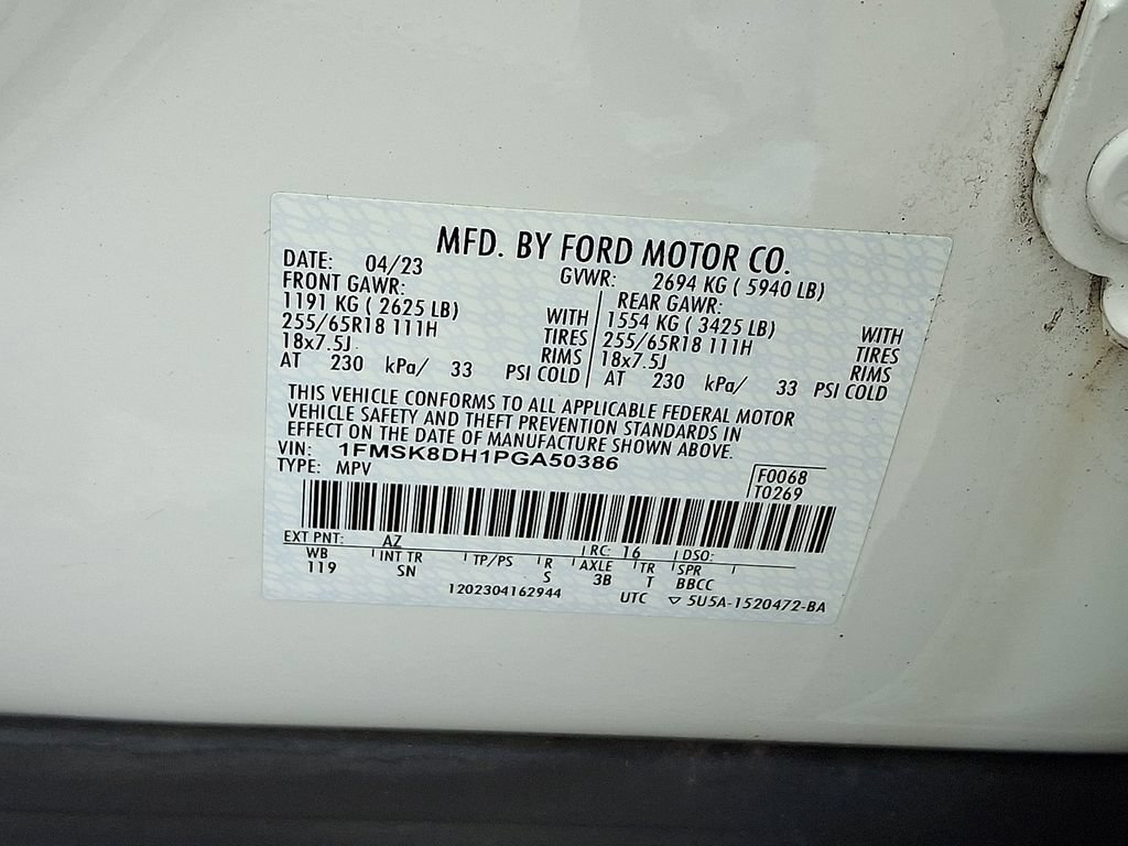 Certified 2023 Ford Explorer XLT w/ Equipment Group 202A AWD/4WD image 27