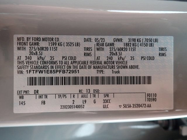 Certified 2023 Ford F150 4x4 SuperCrew image 24