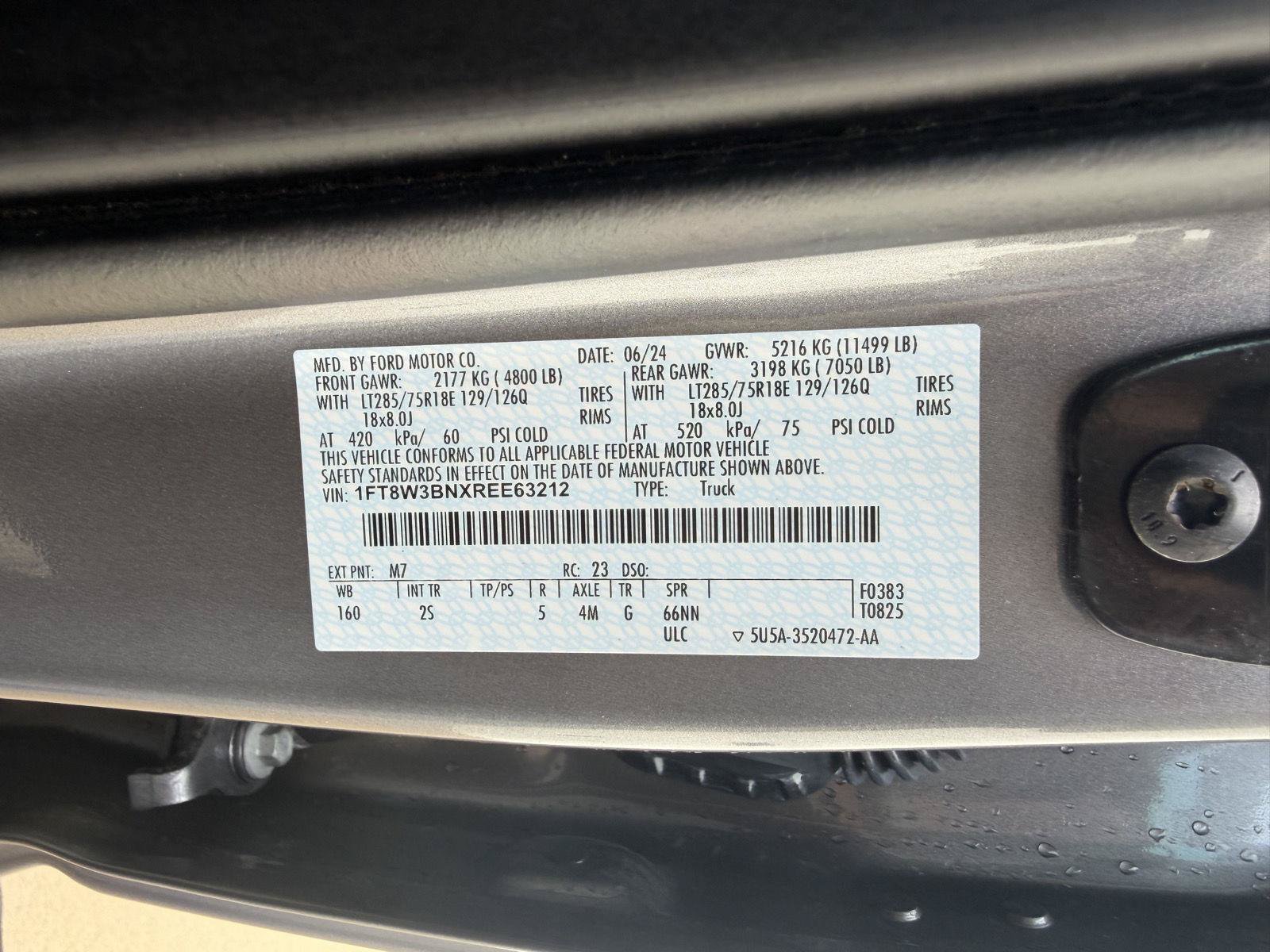 Certified 2024 Ford F350 XLT w/ Tremor Off-Road Package AWD/4WD image 34