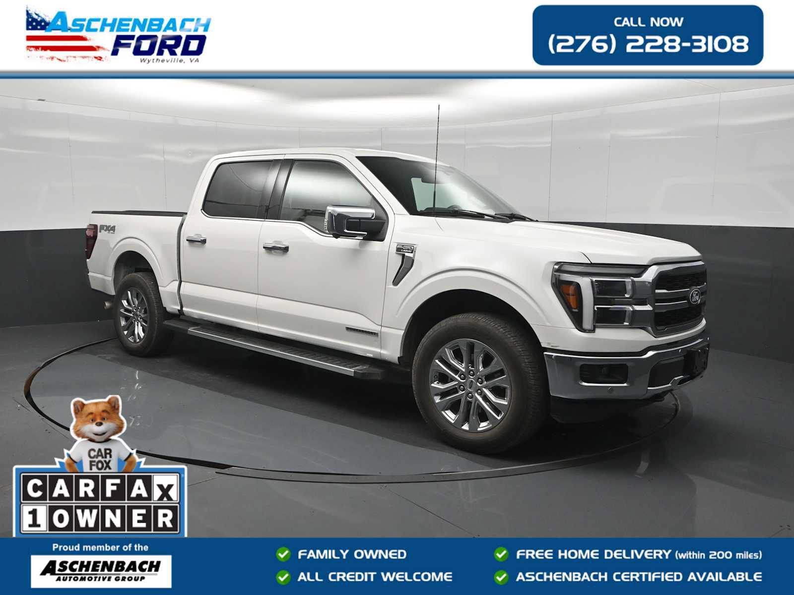 Certified 2025 Ford F150 Lariat w/ Equipment Group 501A Mid AWD/4WD image 1