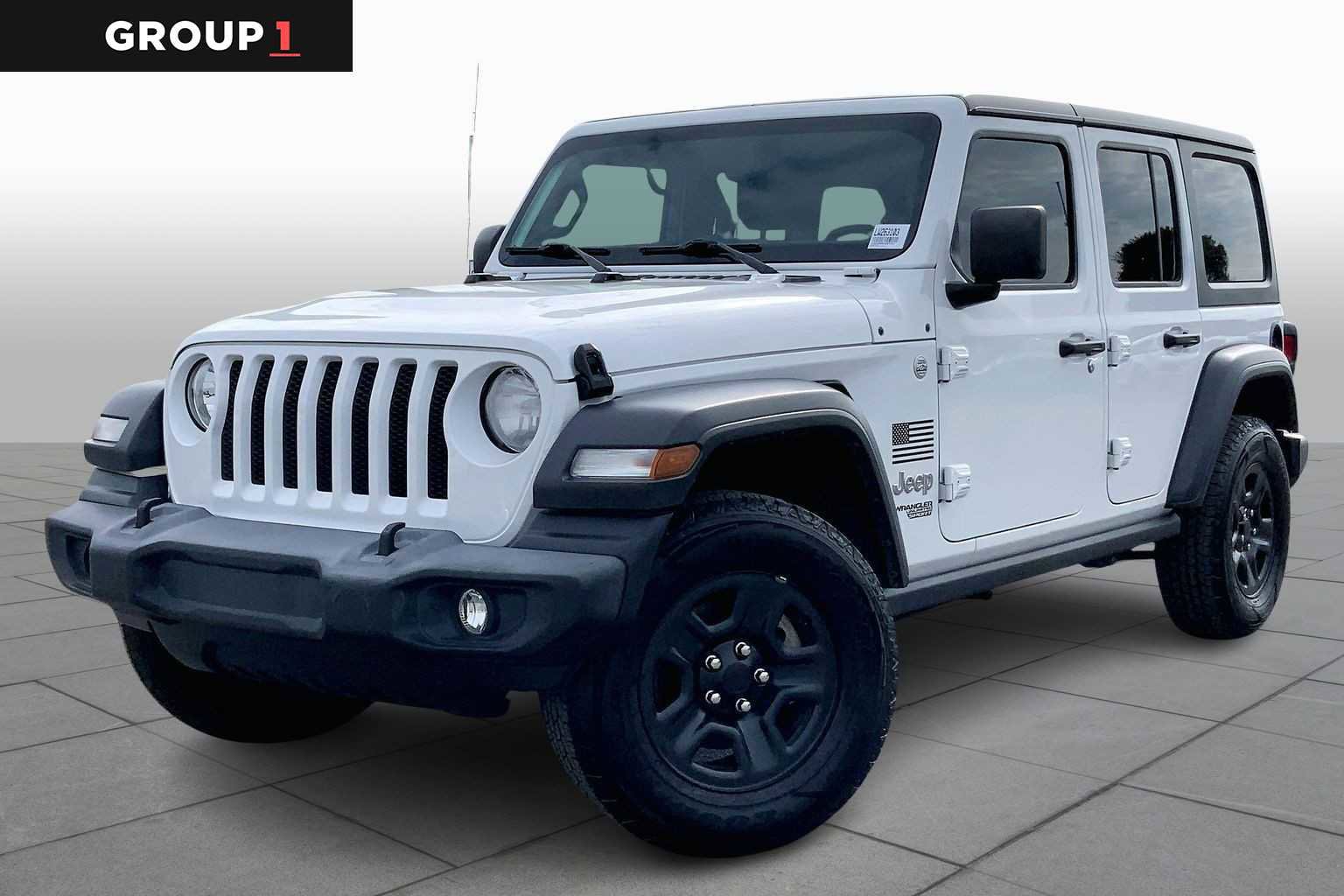 Used 2020 Jeep Wrangler Unlimited Sport image 5