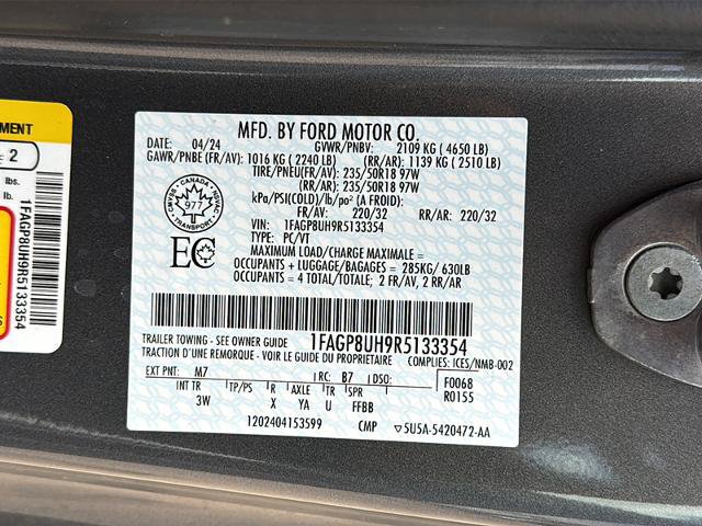 Certified 2024 Ford Mustang Premium RWD image 28