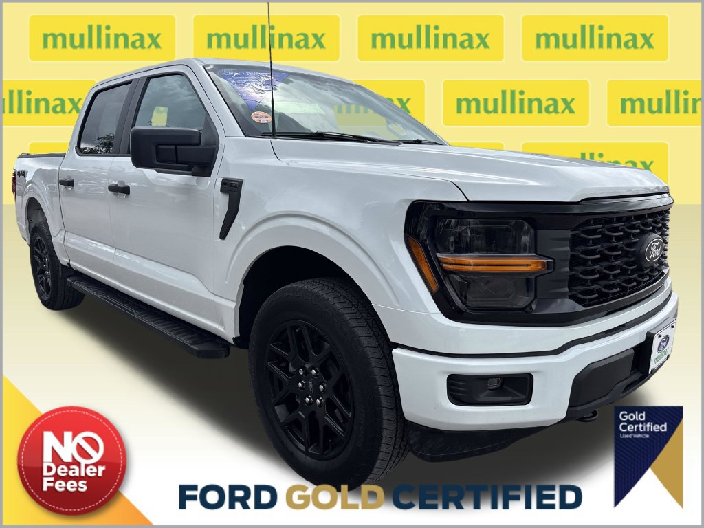Certified 2024 Ford F150 STX w/ STX Black Appearance Package AWD/4WD 360° Tour