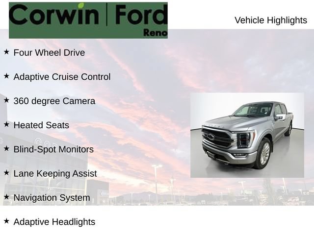 Certified 2022 Ford F150 Limited AWD/4WD image 7