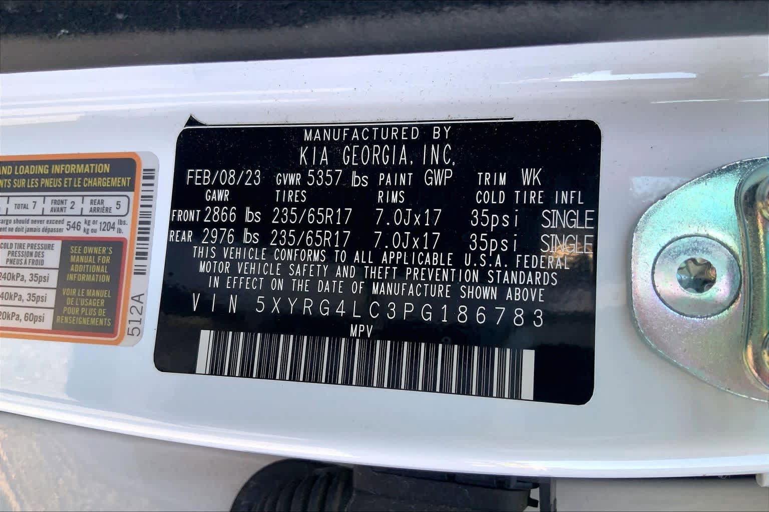 Used 2023 Kia Sorento LX FWD image 30
